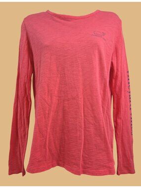 Vineyard Vines Womens Long Sleeve Whale Graphic T-Shirt XS